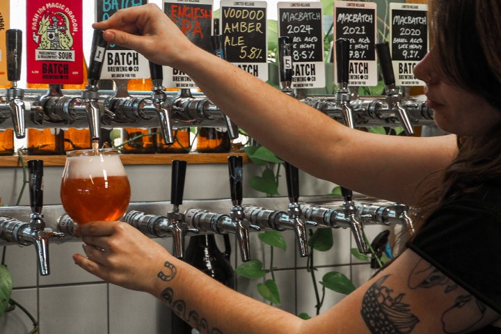 a man holding a glass of wine