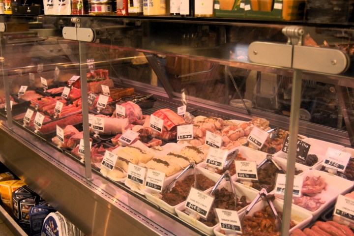 a display in a store